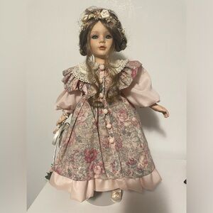 Beautiful 18” Porcelain Doll by Seymour Mann